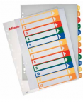 Esselte PC printbare Project Indexen 12 tabs