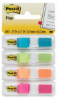 POST-IT INDEX TABS SMALL 4 KLEUREN ASSORTI TU/LG/OR/RZ
