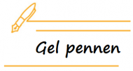 Gel pennen