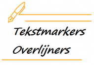 Tekstmarkers Overlijners