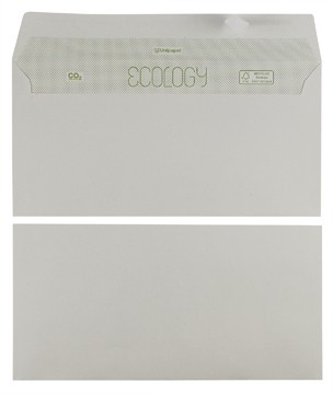 Dienstenveloppen ft 114 x 229 mm, met strip, doos van 25 stuks