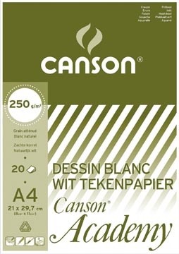 Canson Tekenblok Academy ft 21 x 29,7 cm (A4)