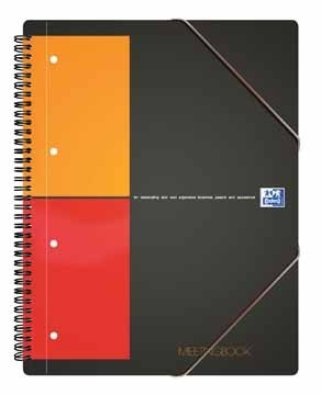 Schrift International Meetingbook 160blz A5 geruit 4gts perfo PAK5