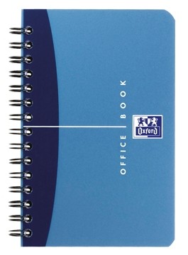 Notitieboekje OXFORD Urban Mix PP 9x14 180blz. PAK10 SPIRAAL
