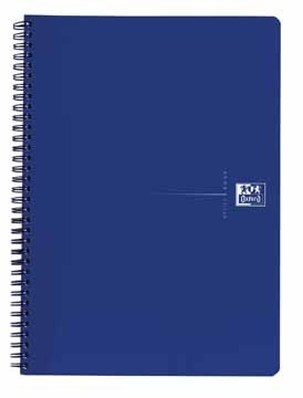 Oxford Schrift Smart Black & Original Blue ft 21 x 29,7 cm (A4), geruit 5 mm, zwart