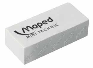 Maped gum Technic 300 verpakt onder cellofaan, in een doos