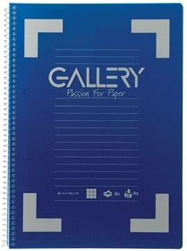 Gallery spiraalschrift Traditional ft 21 x 29,7 cm (A4), geruit 5 mm PAK6