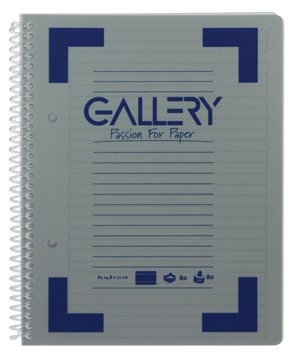 Gallery spiraalschrift Traditional ft 14,8 x 21 cm (A5), gelijnd PAK6