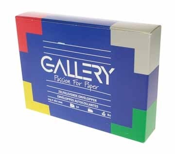 Enveloppen wit, ZELFKLEVEND, zonder venster 114x162 DOOS50 STRIP