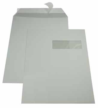 Gallery Ft 229 x 324 mm (C4) met strip, met venster rechts DOOS250