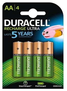 Duracell Oplaadbare batterijen PreCharged