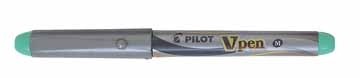 Pilot vulpen V-Pen Silver groen