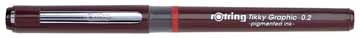 Rotring fineliner Tikky Graphic 0,2 mm