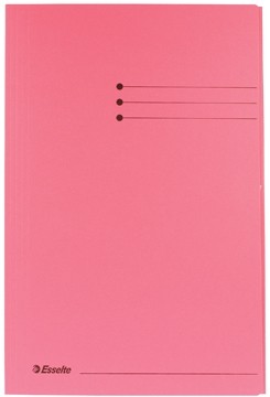 Esselte dossiermap roze, ft folio