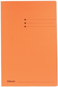 Esselte dossiermap oranje, ft folio