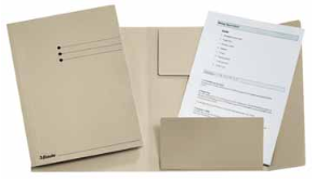 Esselte dossiermap grijs, ft A4 PAK50