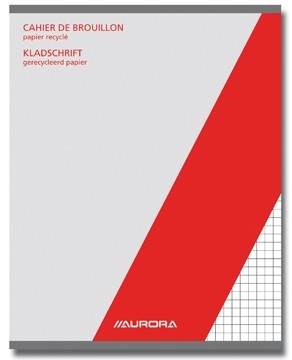 Aurora kladschrift 200 bladzijden, geruit 5 mm