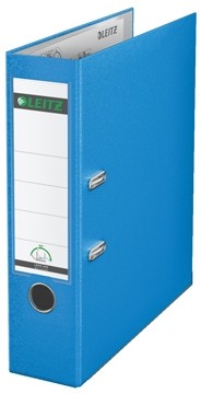 Leitz ordner lichtblauw, rug van 8 cm