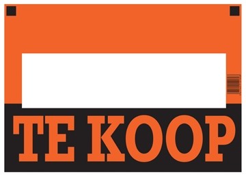 Affiche Te koop