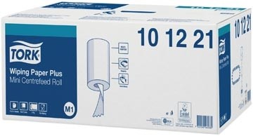 Tork poetspapier Mini Centerfeed, 2-laags, systeem M1, pak van 11 rollen 