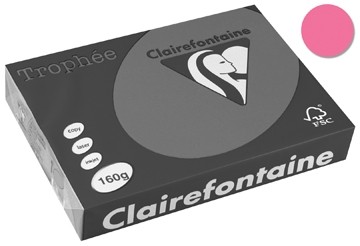 Clairefontaine Gekleurd papier Trophée Pastel A4 felroze
