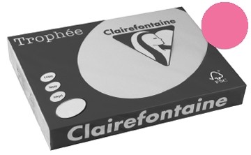 Clairefontaine Gekleurd papier Trophée Pastel A3 felroze