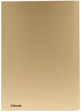 Esselte dossiermap geel, ft folio