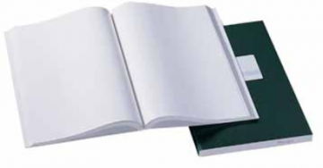 Atlanta register breedfolio 200 bladzijden, blauw