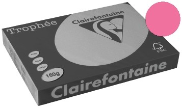 Clairefontaine Gekleurd papier Trophée Intens A3 fuchsia