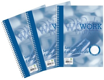 Oxford work spiraalblok, ft A4, 100 vel, 70 gr, gelijnd