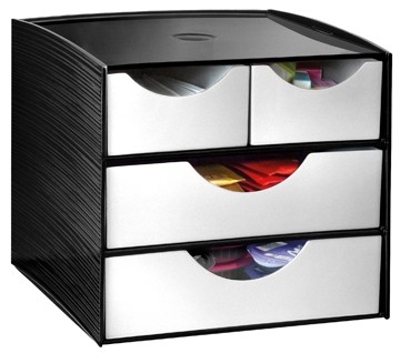 Cep Take a Break ladenblok 18,6 x 18,5 x 17,5 cm zwart met grijs