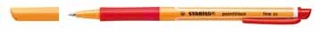 Stabilo roller Point Visco rood