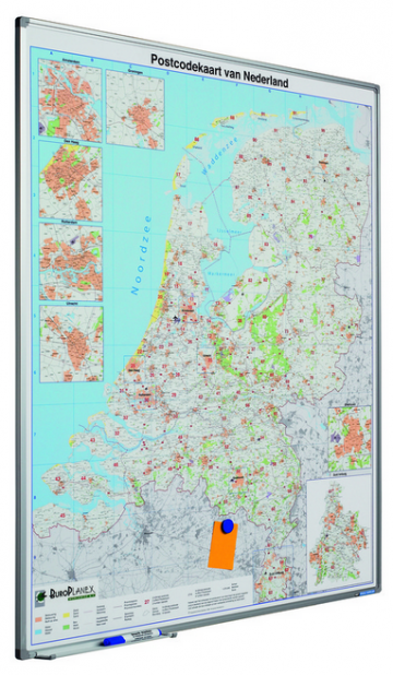 Landkaart Softline, Nederland PC (120x100cm)