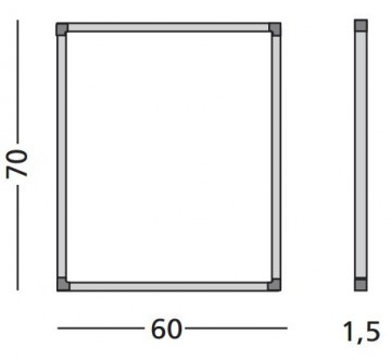 Presentiebord Softline IN/OUT