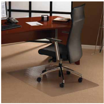 Floortex Cleartex vloermat voor tapijt ft 119 x 75 cm