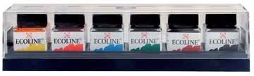 Talens Ecoline set van 10 flacons, geassorteerd