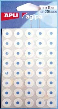 Agipa versterkingsringen etui van 240 stuks