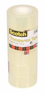 Scotch plakband Scotch ® 550 ft 19 mm x 33 m, 8 rolletjes