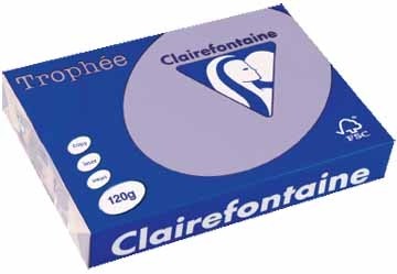 Clairefontaine gekleurd papier Trophée Pastel A4 lila