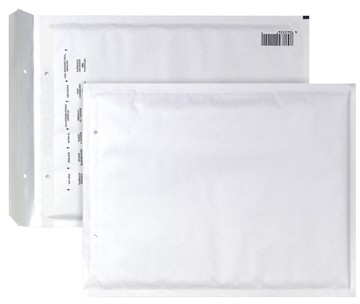Bong luchtkussenenveloppen ft 270 x 360 mm met stripsluiting, wit, doos van 100 stuks