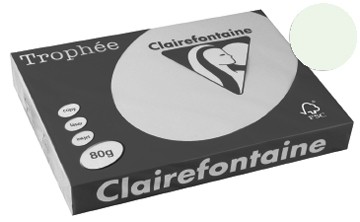 Clairefontaine gekleurd papier Trophée Pastel A3 lichtgroen