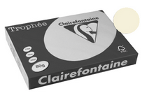Clairefontaine Gekleurd papier Trophée Pastel A3 crème (IVOOR)