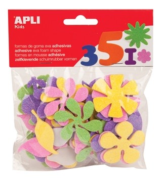 Apli Schuimrubber vormen, 48 stuks