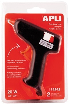 Apli lijmpistool met 2 lijmsticks
