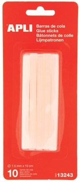 Apli lijmpatronen transparant 10 stuks