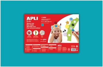 Apli schuimrubber turkoois 400x600x2mm 5v