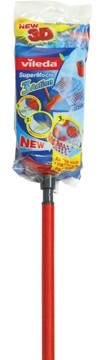 Vileda Super Mocio 3D-Actie mop + steel