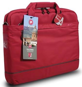 Port Designs Palermo laptoptas voor 13.3 inch laptops, rood