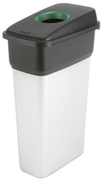Vileda afvalbak Open deksel blik groen, 70 l