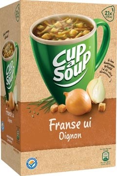 Cup-a-Soup Franse ui, pak van 21 zakjes 